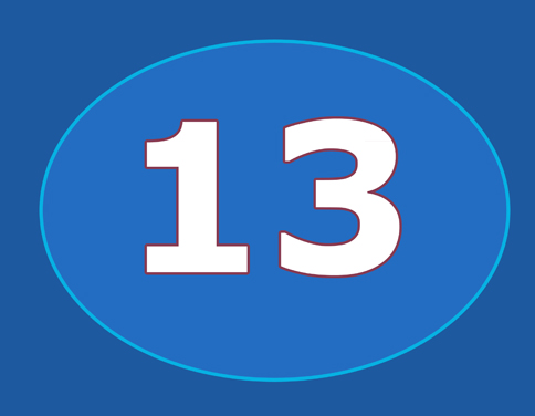13